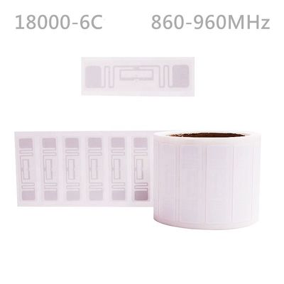 Beli Berjarak panjang ISO 18000-6c UHF RFID Inlay Label Asset Management Tag RFID online manufacture