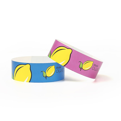 Beli Tyvek NFC Festival Pergelangan tangan Custom Logo Cetak Gelang Untuk Kontrol Akses online manufacture