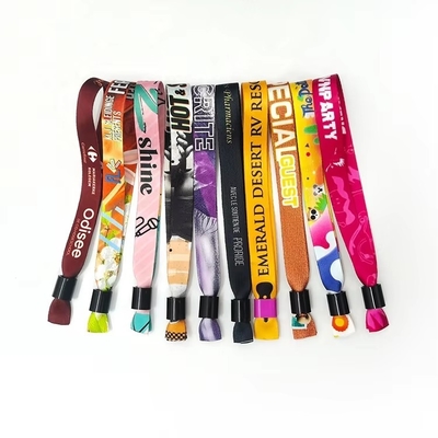 Beli Woven Plain RFID Festival Wristbands Untuk Event Tiket Masuk Perusahaan online manufacture