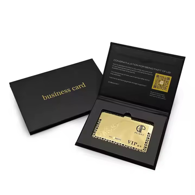 Beli Memorable RFID Chip Kartu Bisnis Logam Ntag215 Kartu 0.76mm Ketebalan online manufacture