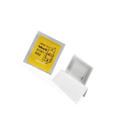 Label Produk RFID Frekuensi Tinggi 13.56Mhz Standar ISO/IEC 14443A