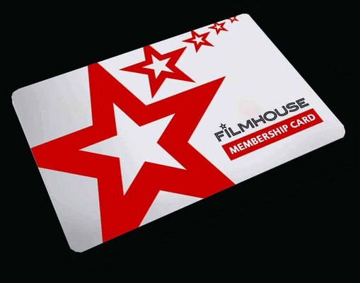 Hot Stamping PVC Kartu Hadiah Plastik CR80 Kartu PVC Lampu permukaan Mat