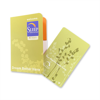 Desain Custom PVC Passive RFID Card Keamanan Tinggi 13.56 Mhz RFID IC Card