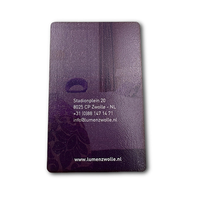 100% kayu daur ulang Kartu RFID Kartu Kunci Kamar Hotel RFID Waterproof