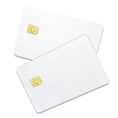 Inkjet Printable Blank IC Chip Card PET PVC Kartu Kredit Disesuaikan