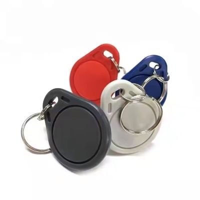 Smart Keychain ABS Plastik NFC Keyfobs RFID Key Tags Untuk Akses Pintu